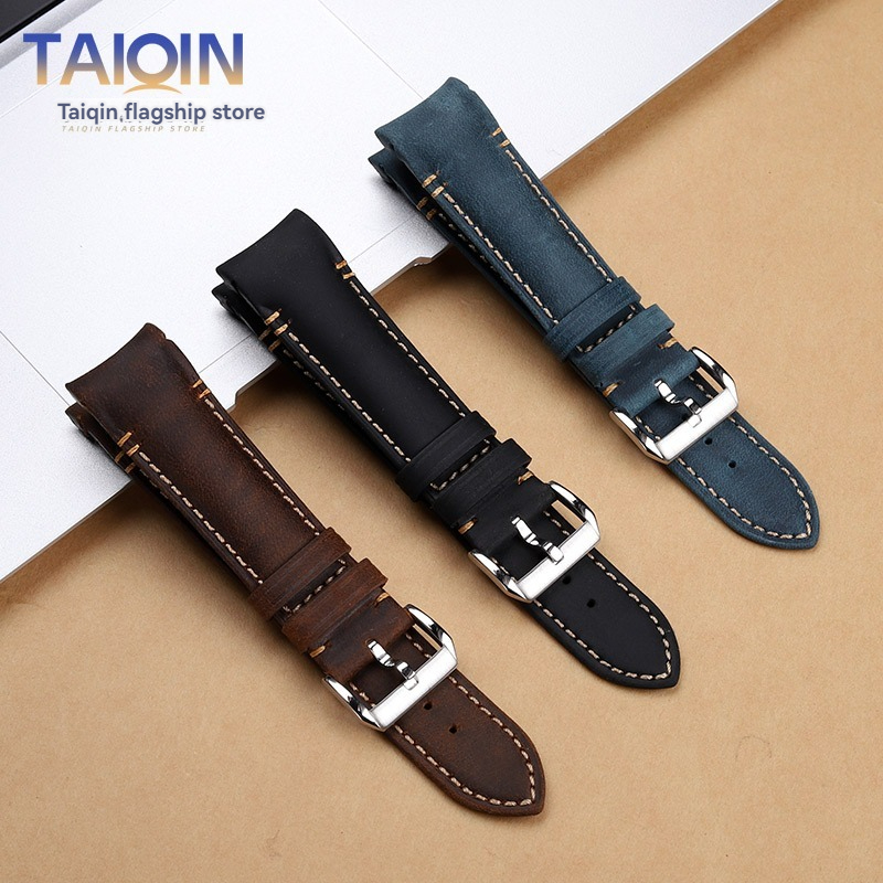 Jewelry Watches Vintage - 20 22mm Curved end Retro matte