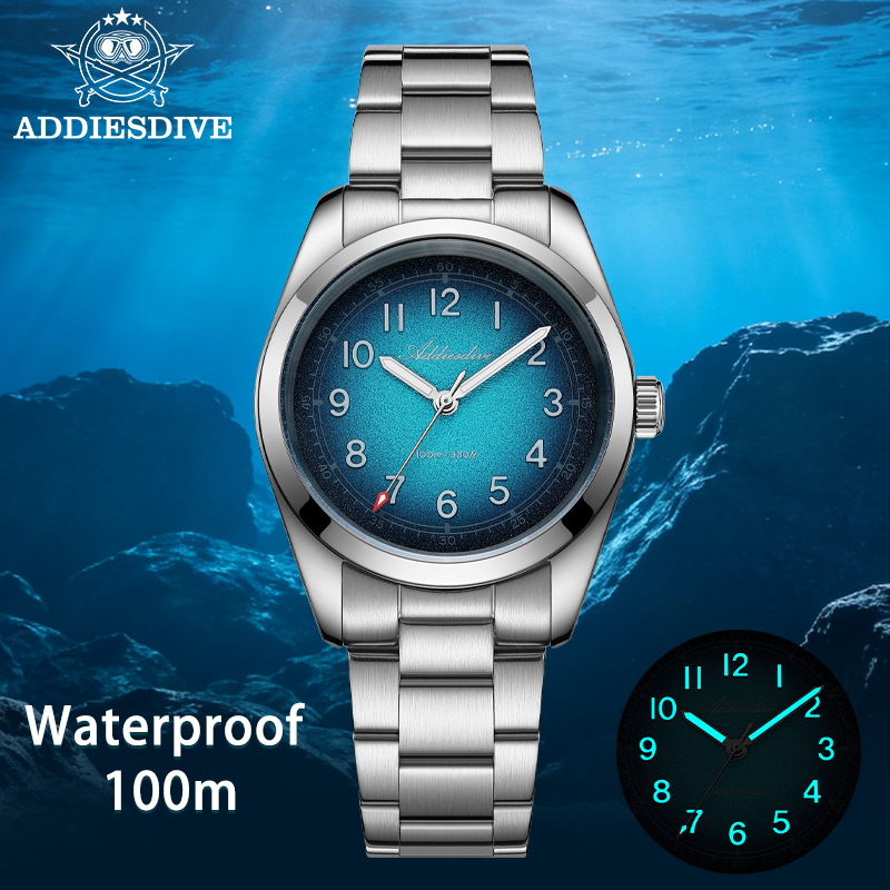 Jewelry Watches Vintage - ADDIESDIVE Men's Vintage Quartz Watch 100M