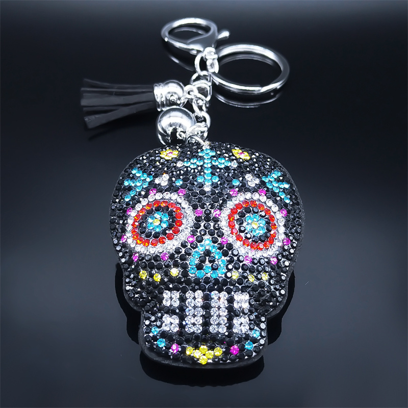 Death Skull Skeleton Tassel Ke - Gothic Skull Ring ulasan dan harga