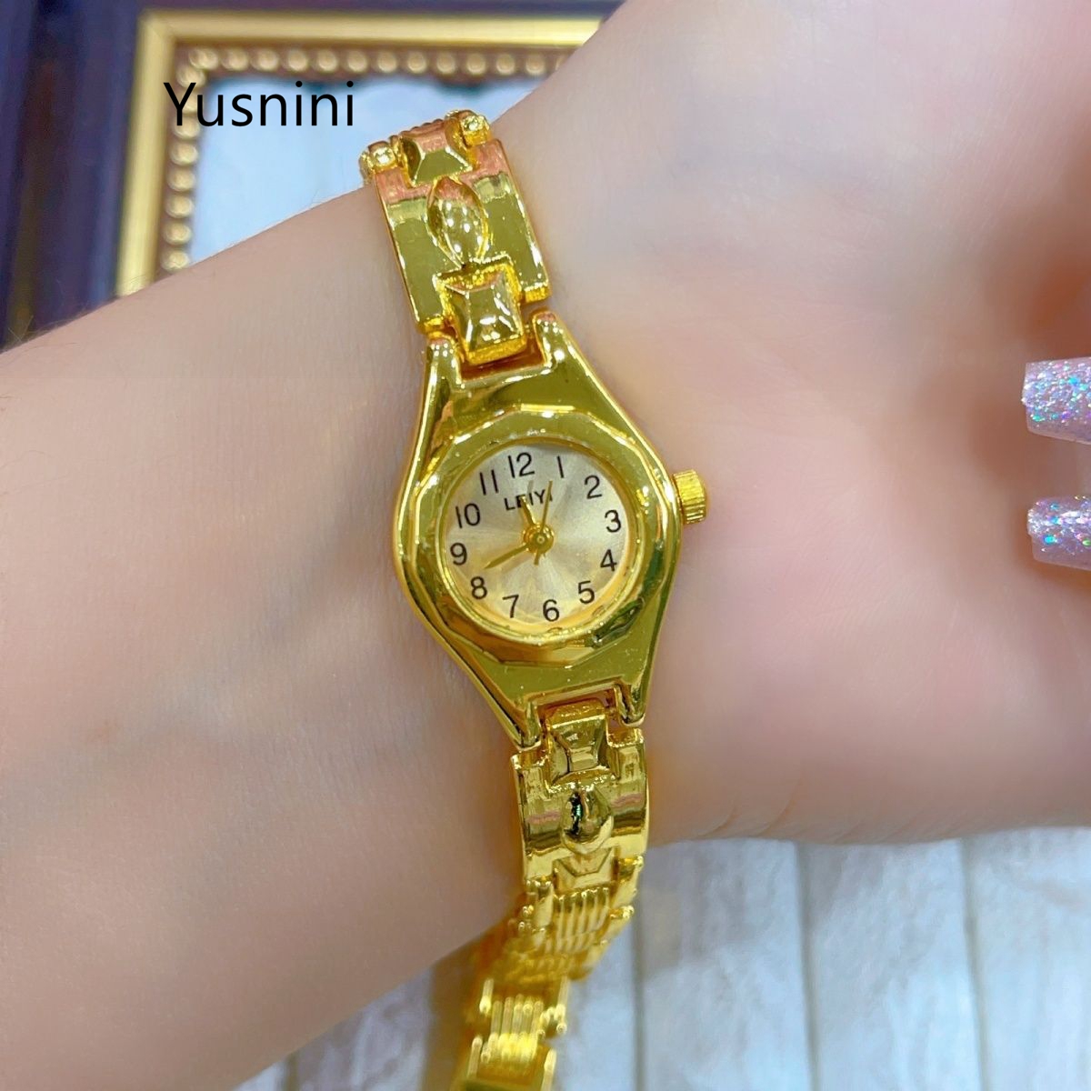 New Dubai Fashion High-End 24K - Jewelry With Watches ulasan dan harga