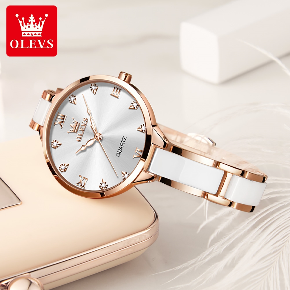 OLEVS 5872 Women Watches Quart - Jewelry With Watches ulasan dan harga