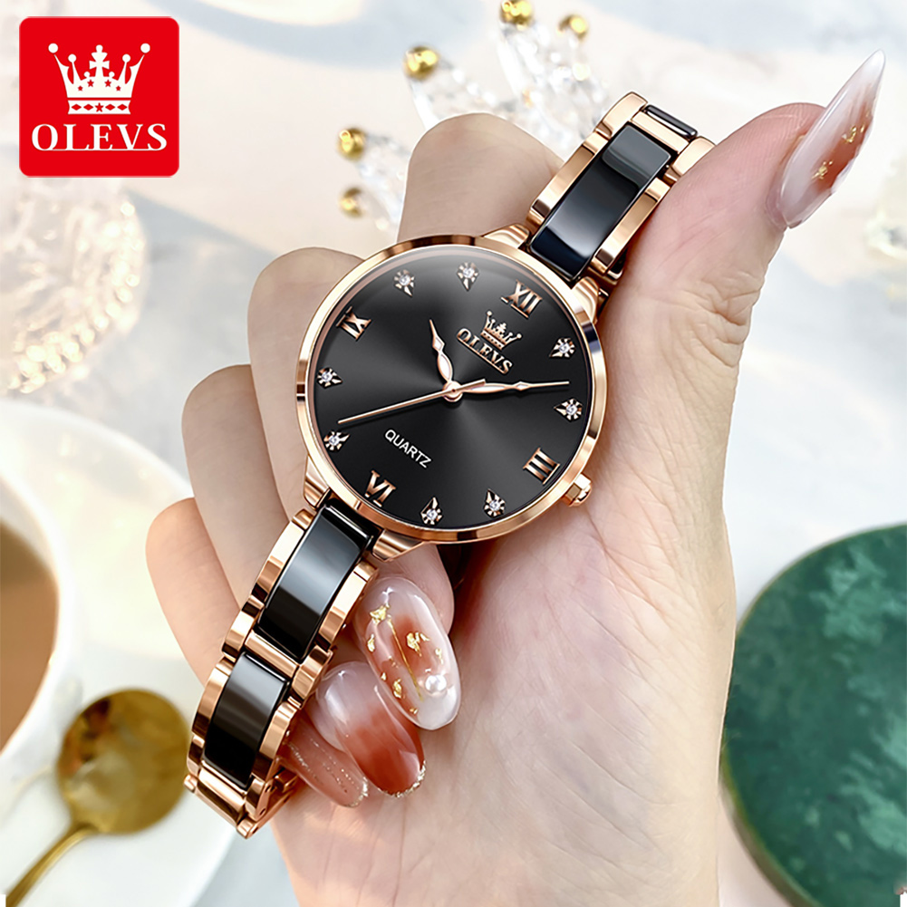 OLEVS 5872 Women Watches Quart - Jewelry With Watches ulasan dan harga