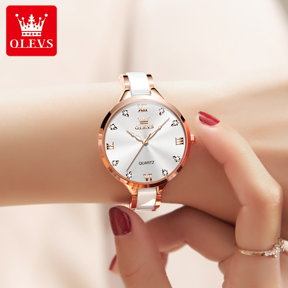 OLEVS 5872 Women Watches Quart - Jewelry With Watches ulasan dan harga