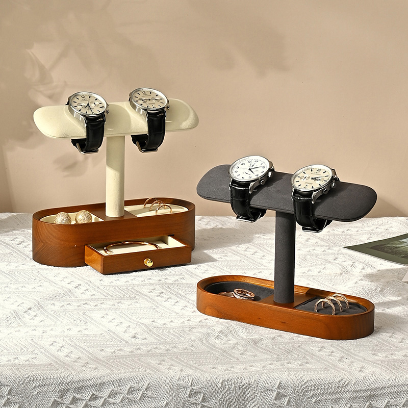 Oirlv Solid Wood Watch Organiz - Jewelry With Watches ulasan dan harga