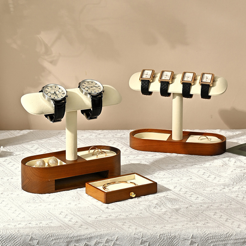 Oirlv Solid Wood Watch Organiz - Jewelry With Watches ulasan dan harga