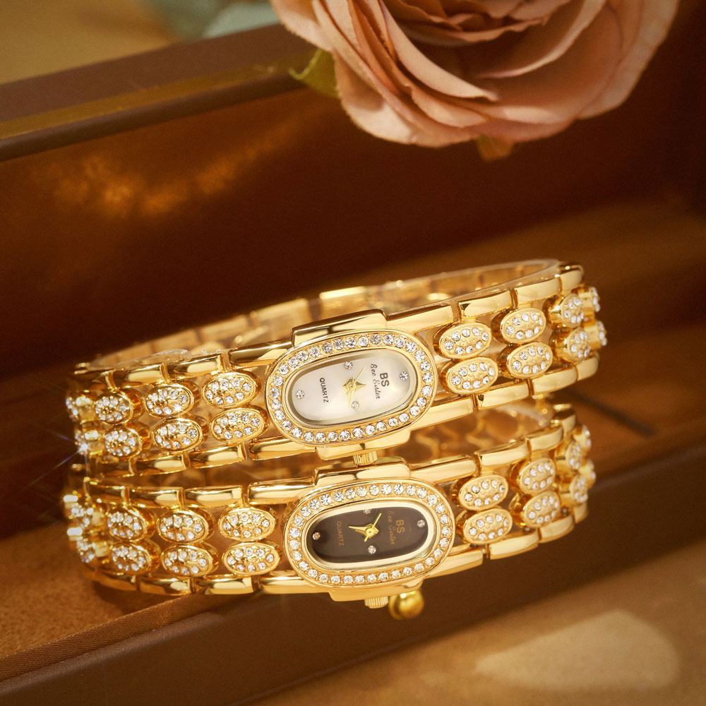 Fashion Watches Gold Bracelet  - Jewelry Watches Vintage ulasan dan harga
