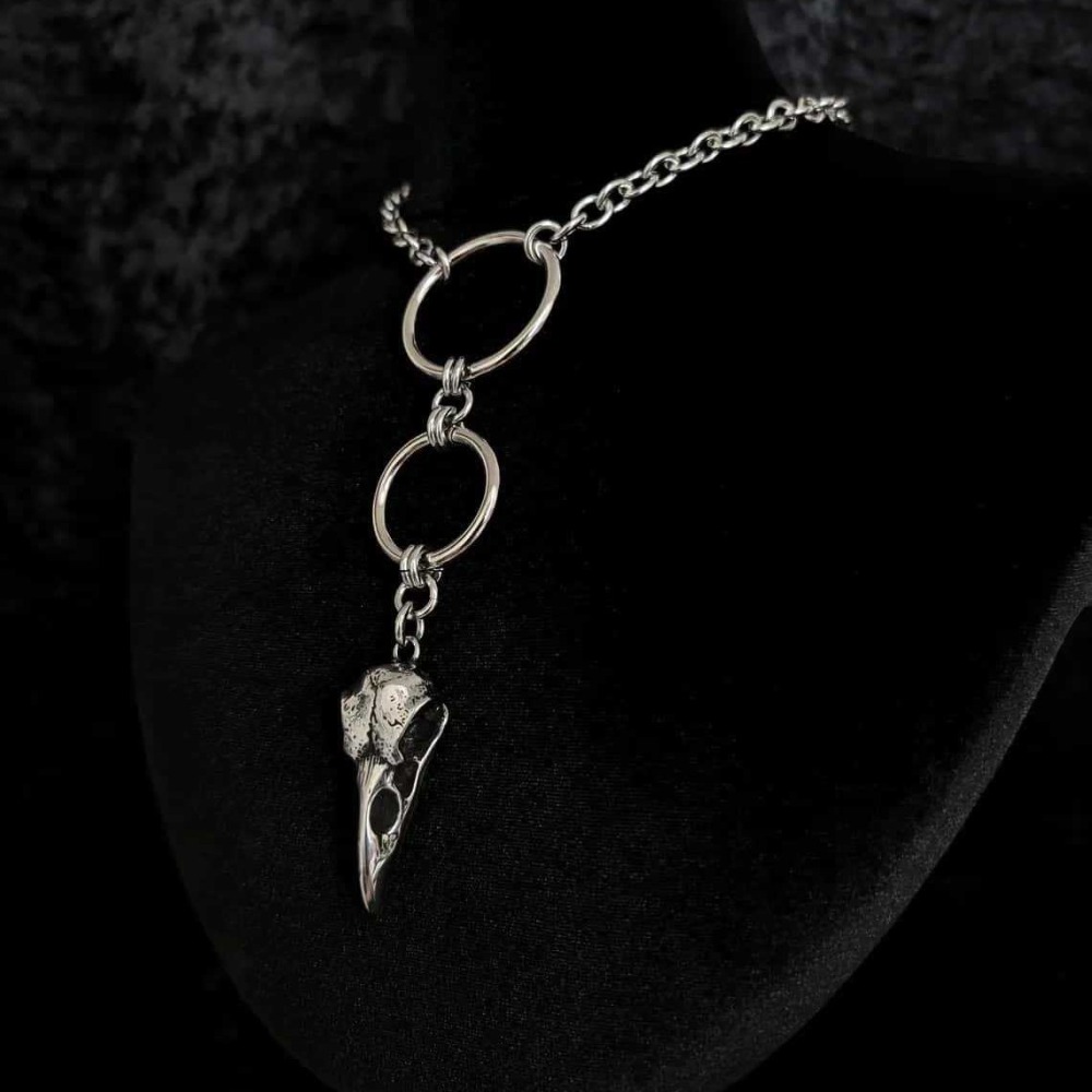 New Gothic Personality Stainle - Gothic Skull Ring ulasan dan harga