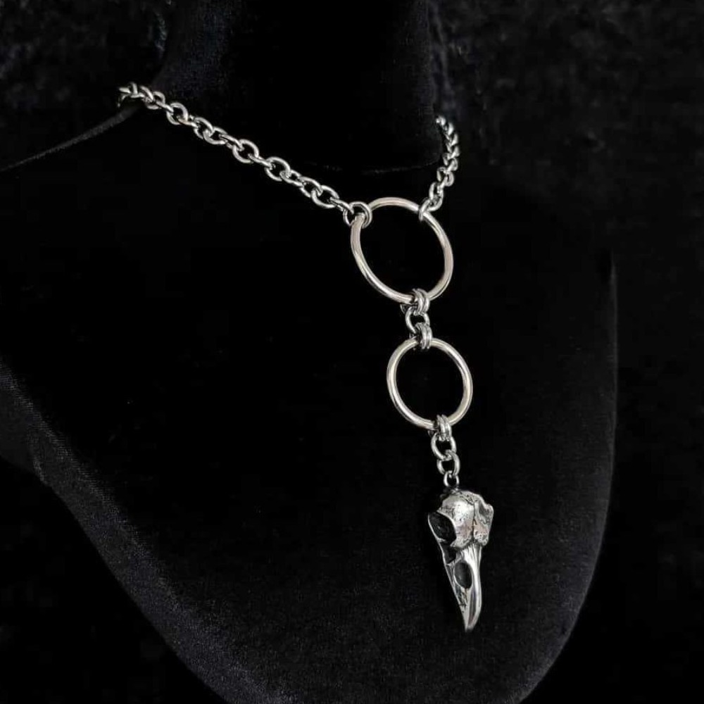 New Gothic Personality Stainle - Gothic Skull Ring ulasan dan harga