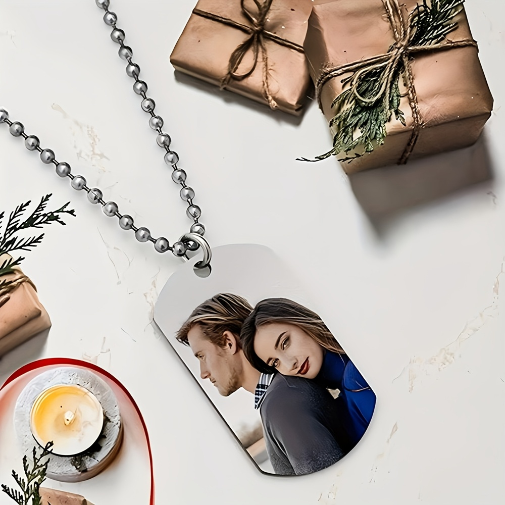 Custom Personalized Men's Pend - Mens Dog Tag Necklace ulasan dan harga