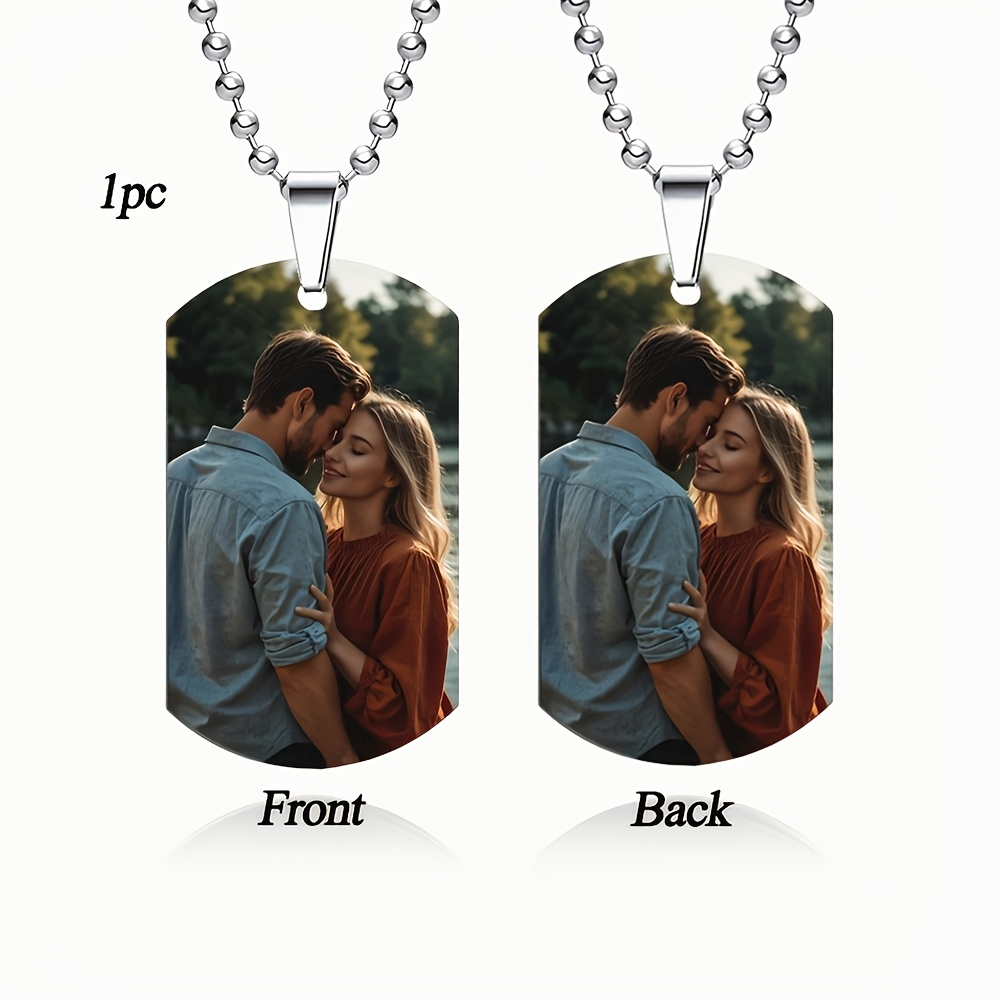 Custom Personalized Men's Pend - Mens Dog Tag Necklace ulasan dan harga